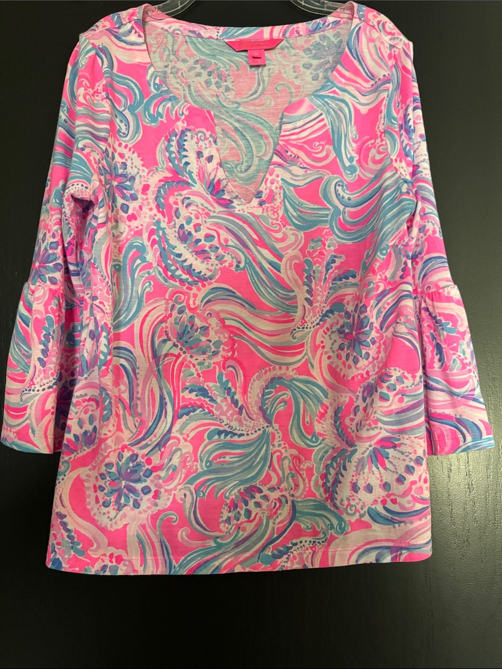 Lily Pulitzer Bell Sleeve Top